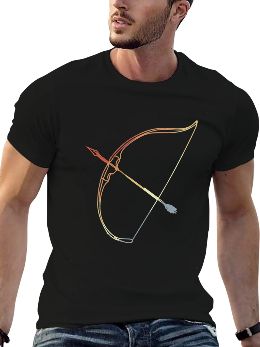 Archery Arrow & Bow Graphic Tee