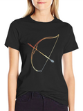 Archery Arrow & Bow Graphic Tee