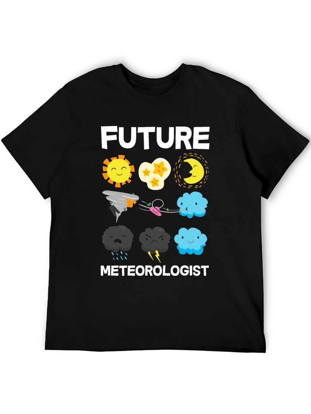 Future Meteorologist T-Shirt - Weather Icon Design