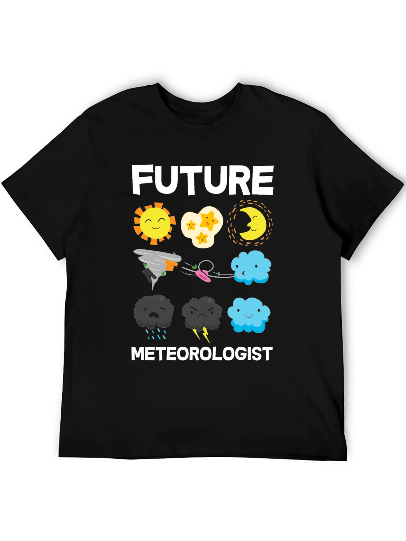 Future Meteorologist T-Shirt - Weather Icon Design