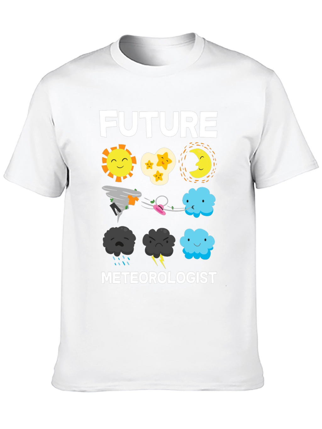 Future Meteorologist T-Shirt - Weather Icon Design