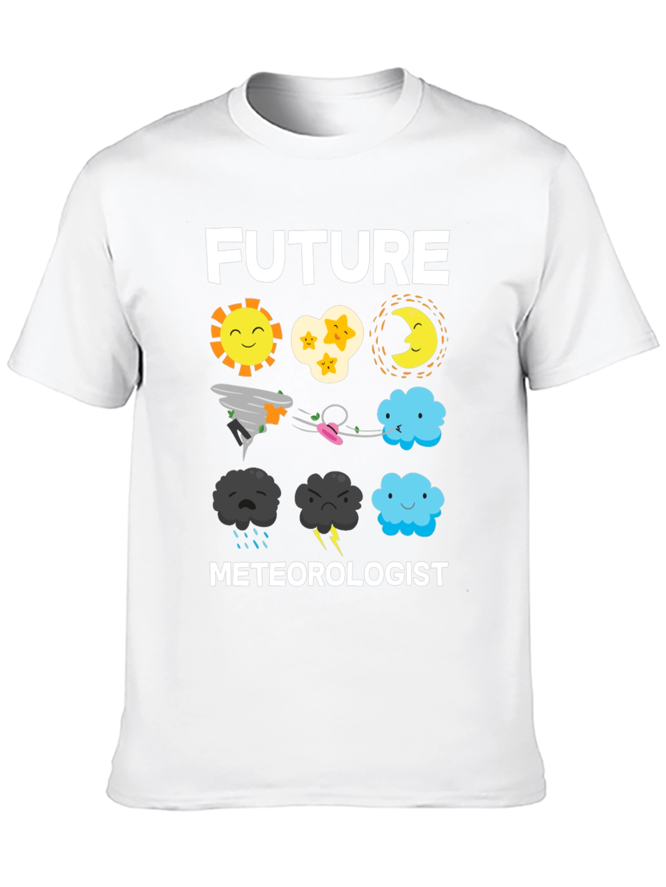 Future Meteorologist T-Shirt - Weather Icon Design