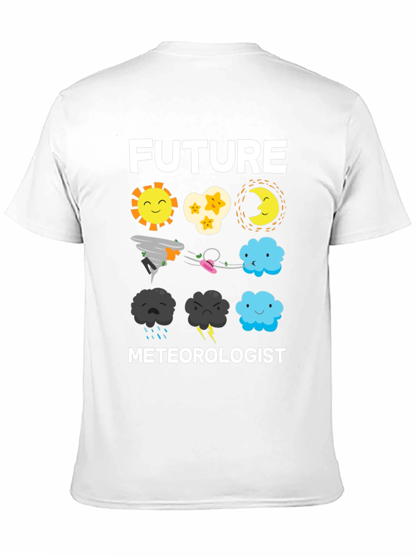 Future Meteorologist T-Shirt - Weather Icon Design