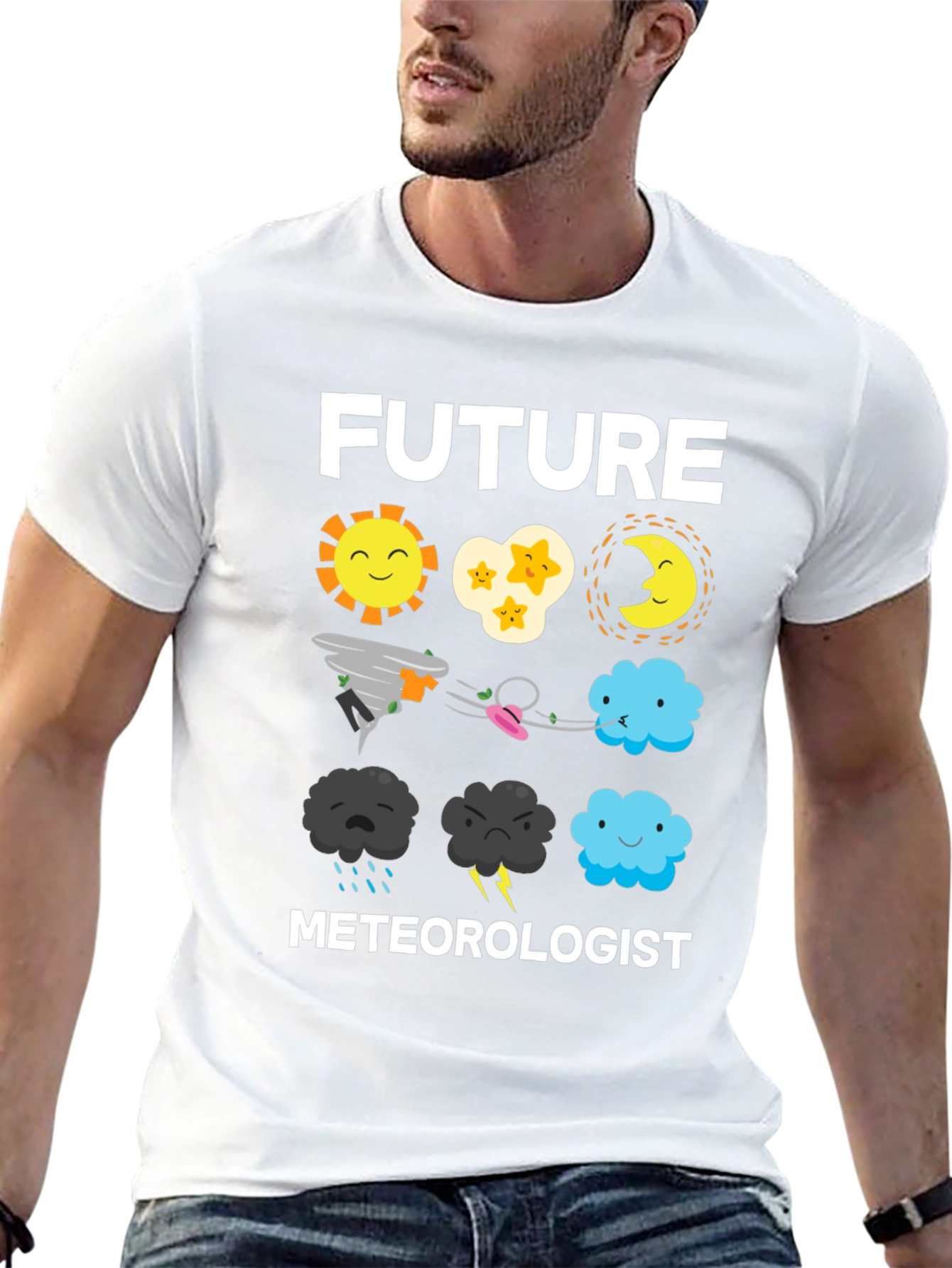 Future Meteorologist T-Shirt - Weather Icon Design