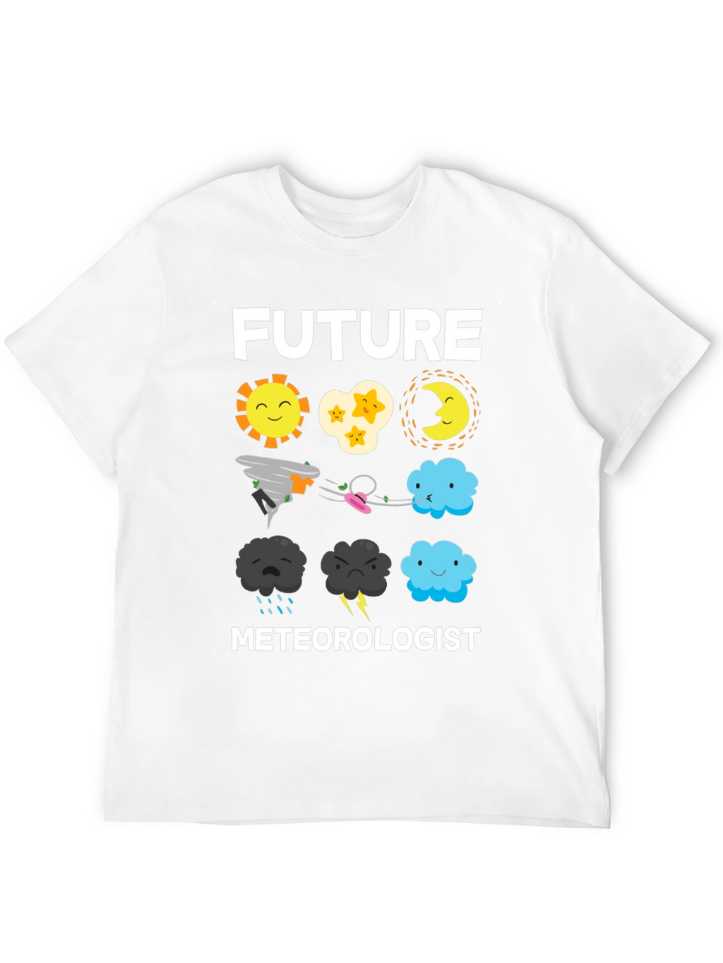 Future Meteorologist T-Shirt - Weather Icon Design