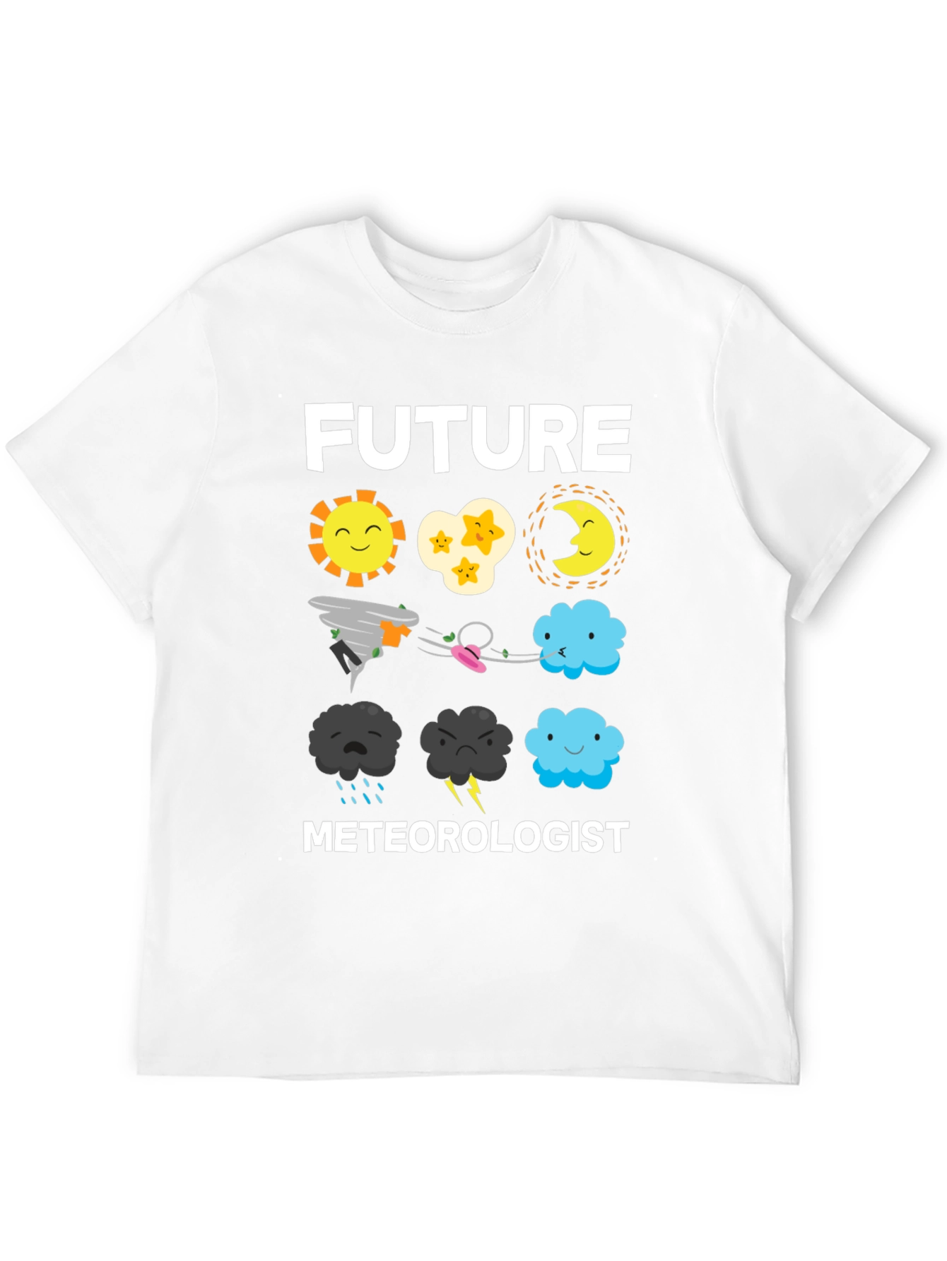 Future Meteorologist T-Shirt - Weather Icon Design