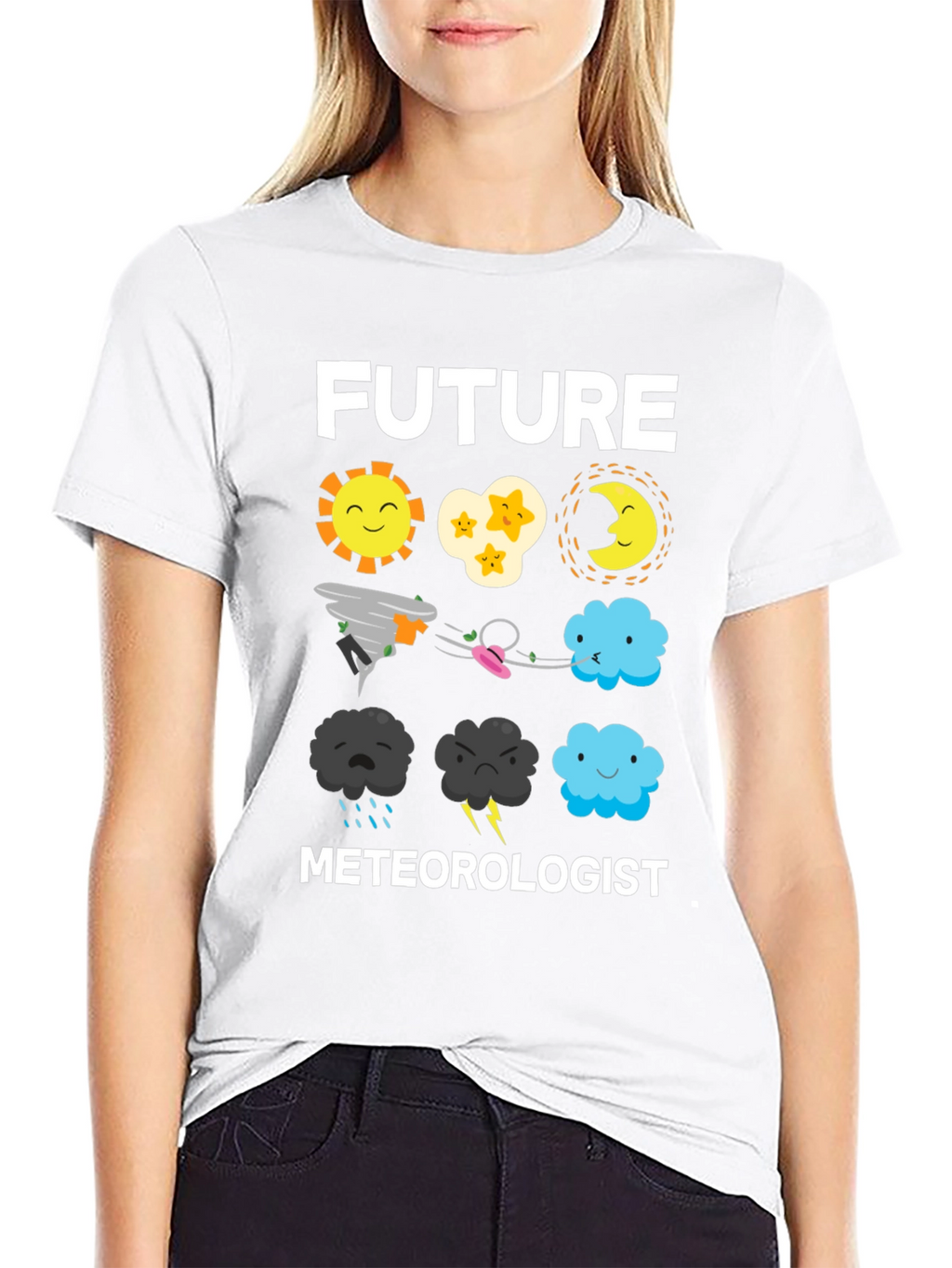 Future Meteorologist T-Shirt - Weather Icon Design