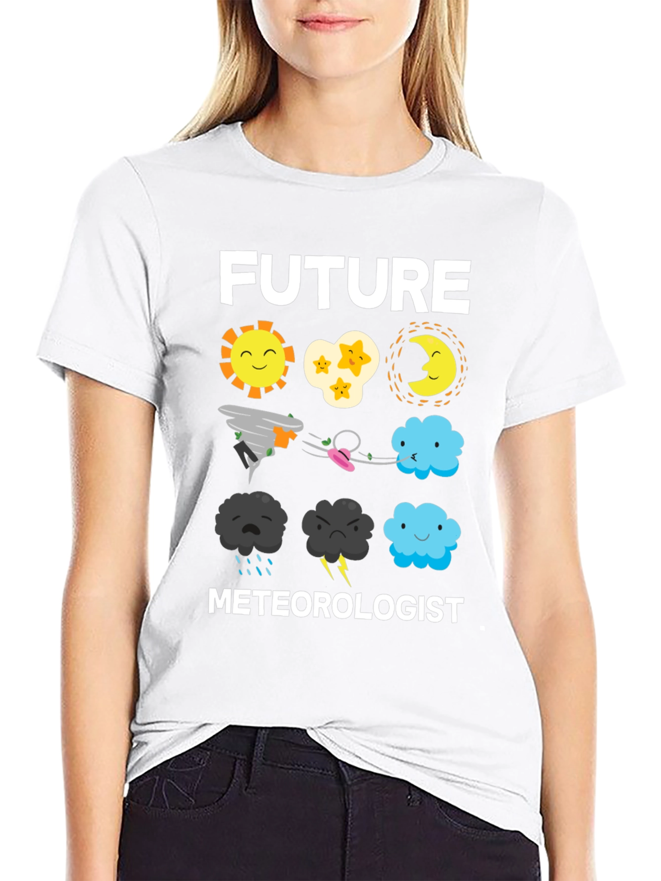 Future Meteorologist T-Shirt - Weather Icon Design