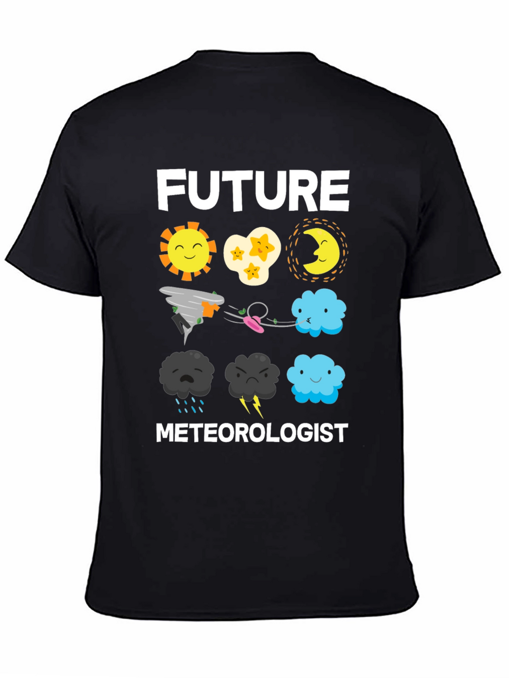 Future Meteorologist T-Shirt - Weather Icon Design