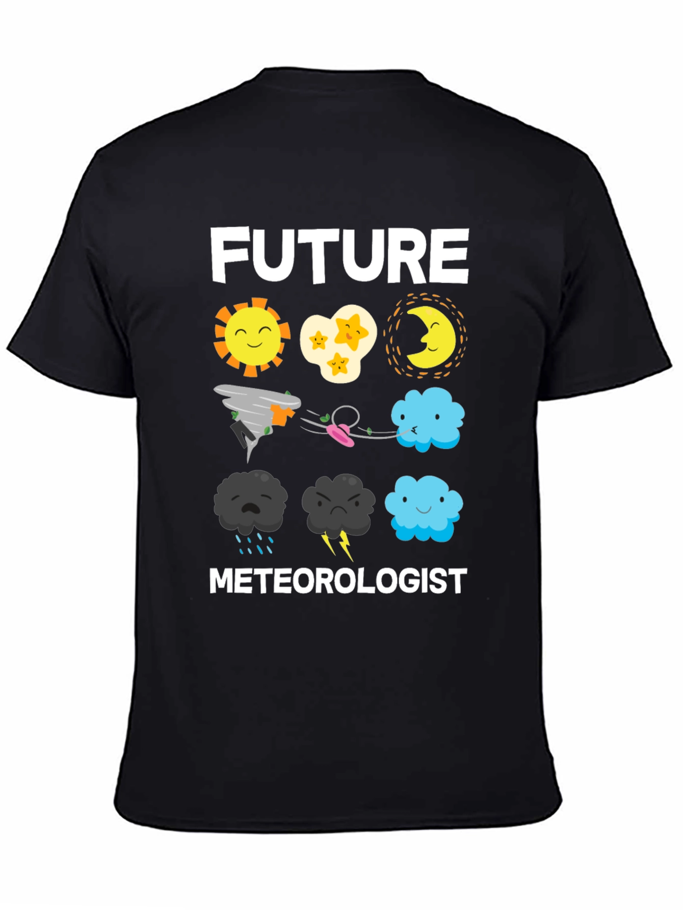 Future Meteorologist T-Shirt - Weather Icon Design