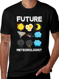 Future Meteorologist T-Shirt - Weather Icon Design