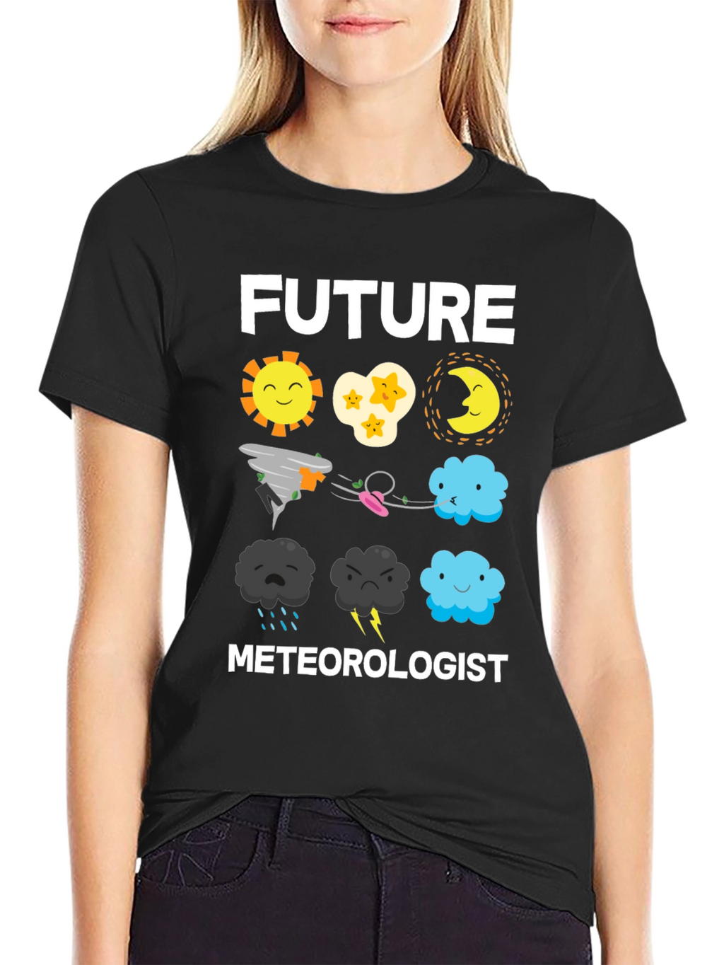 Future Meteorologist T-Shirt - Weather Icon Design