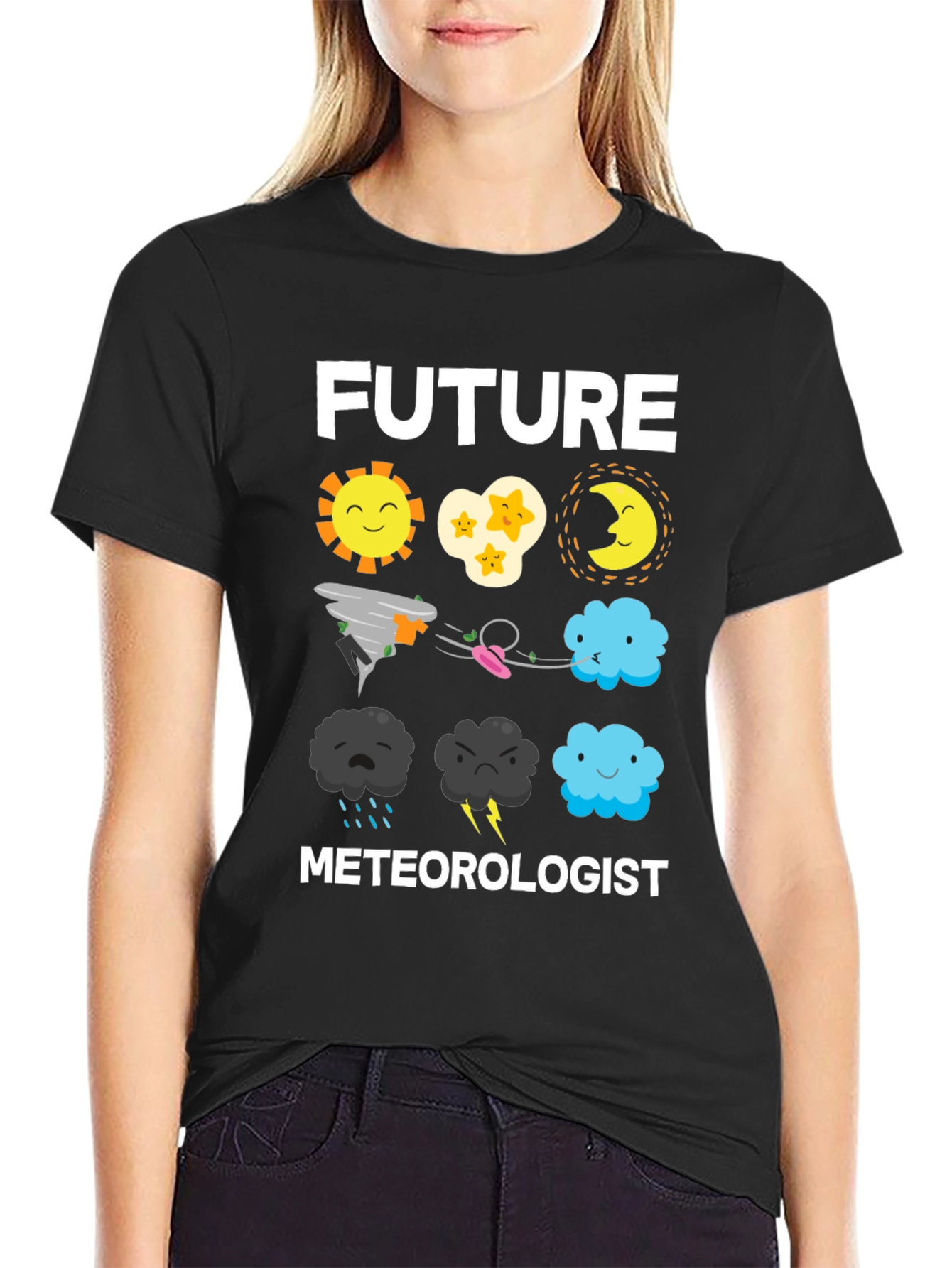 Future Meteorologist T-Shirt - Weather Icon Design