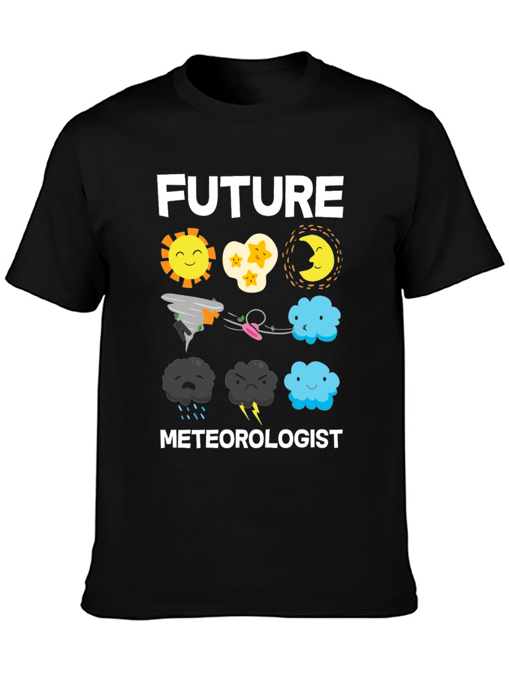 Future Meteorologist T-Shirt - Weather Icon Design