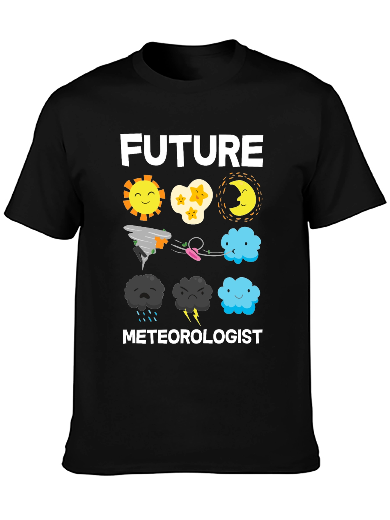 Future Meteorologist T-Shirt - Weather Icon Design