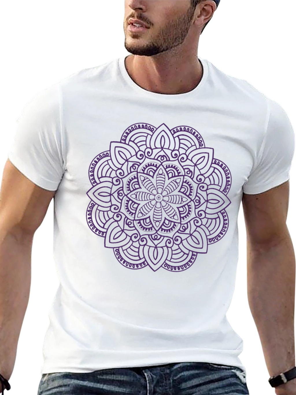 Mandala T-Shirt - Stylish Graphic Tee