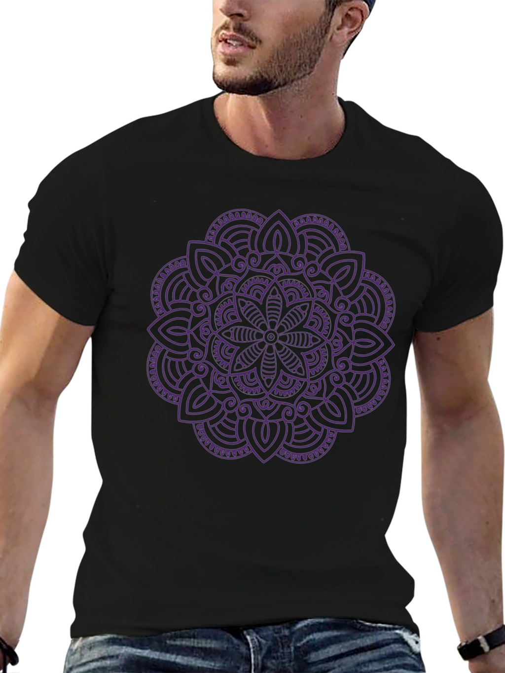Mandala T-Shirt - Stylish Graphic Tee