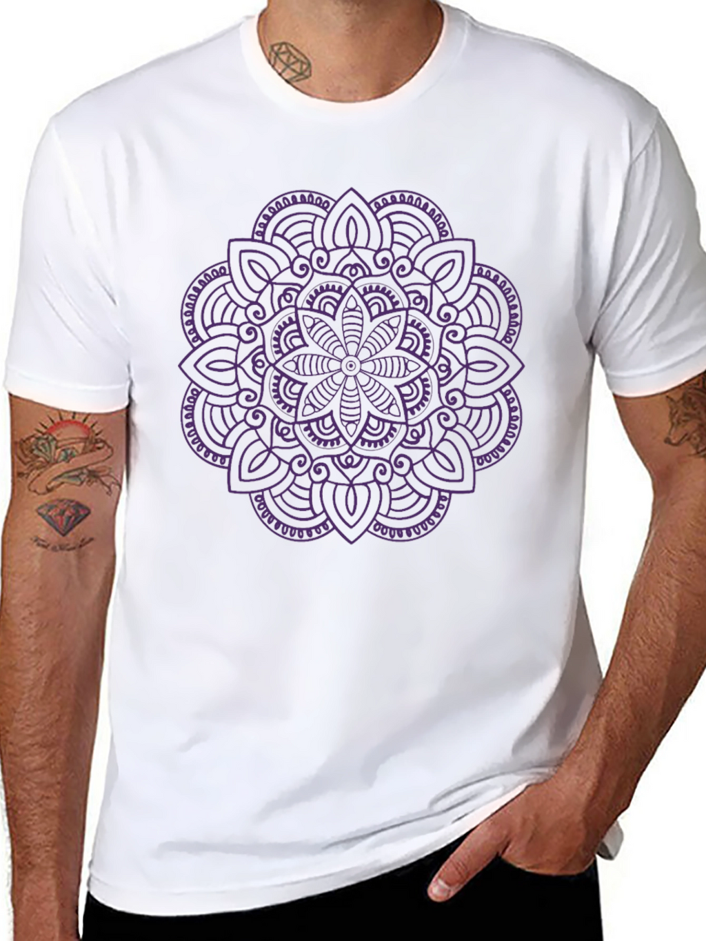 Mandala T-Shirt - Stylish Graphic Tee
