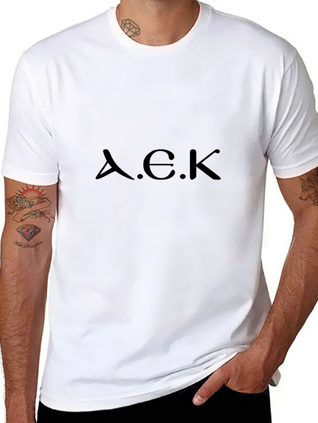 AEK Black T-Shirt - Stylish & Comfortable
