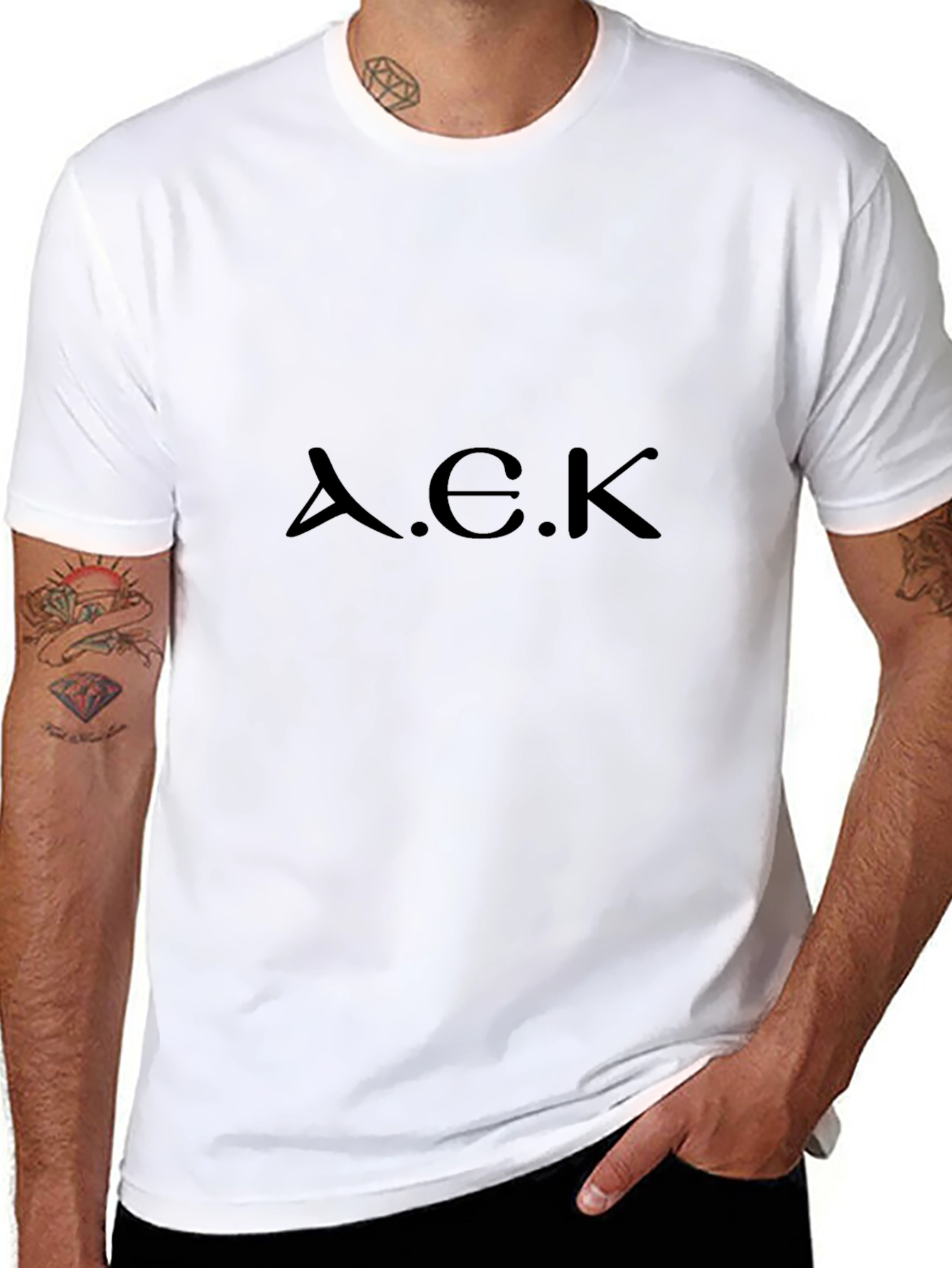 AEK Black T-Shirt - Stylish & Comfortable