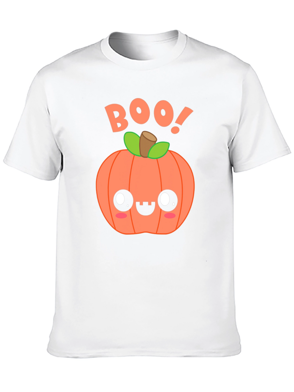Cute Halloween Pumpkin BOO! Graphic Tee
