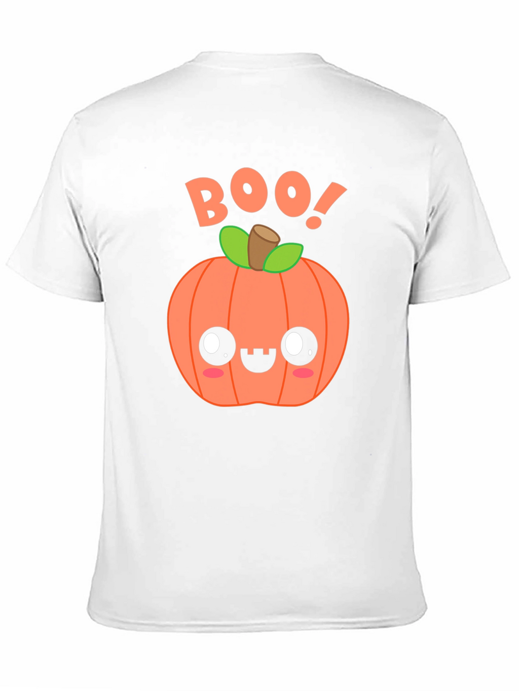 Cute Halloween Pumpkin BOO! Graphic Tee