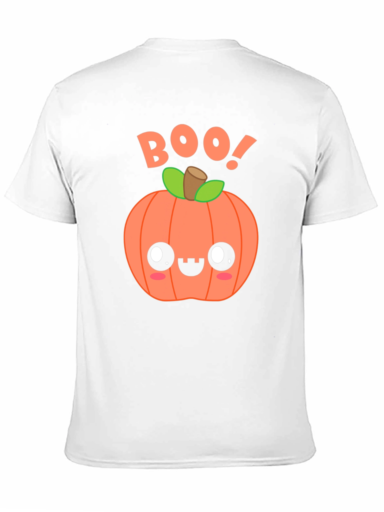 Cute Halloween Pumpkin BOO! Graphic Tee