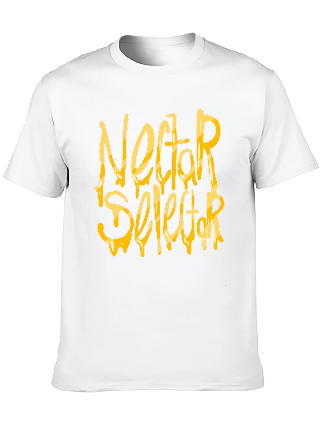 Nectar Selector Black T-Shirt Graphic Print