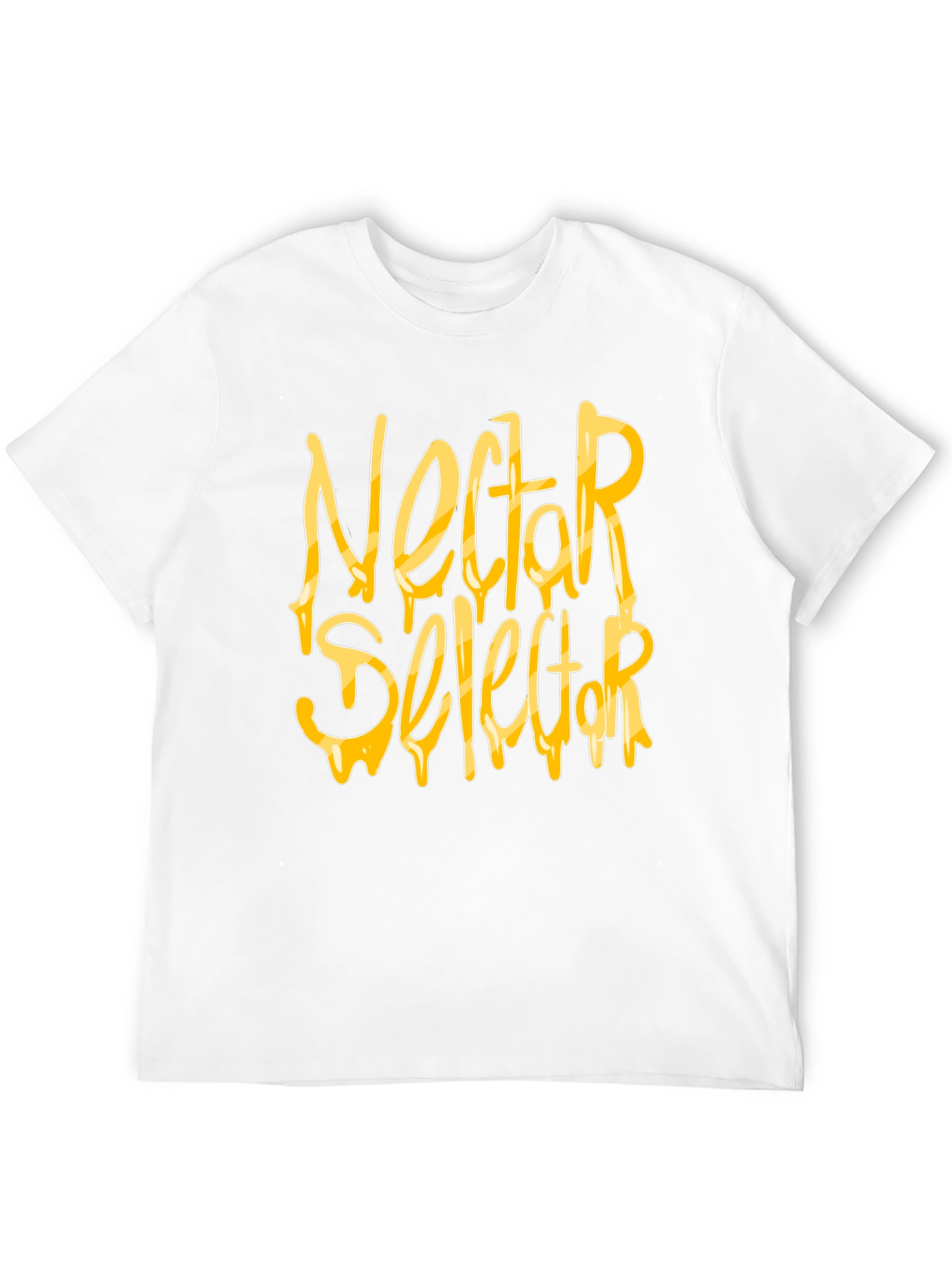 Nectar Selector Black T-Shirt Graphic Print