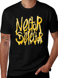 Nectar Selector Black T-Shirt Graphic Print