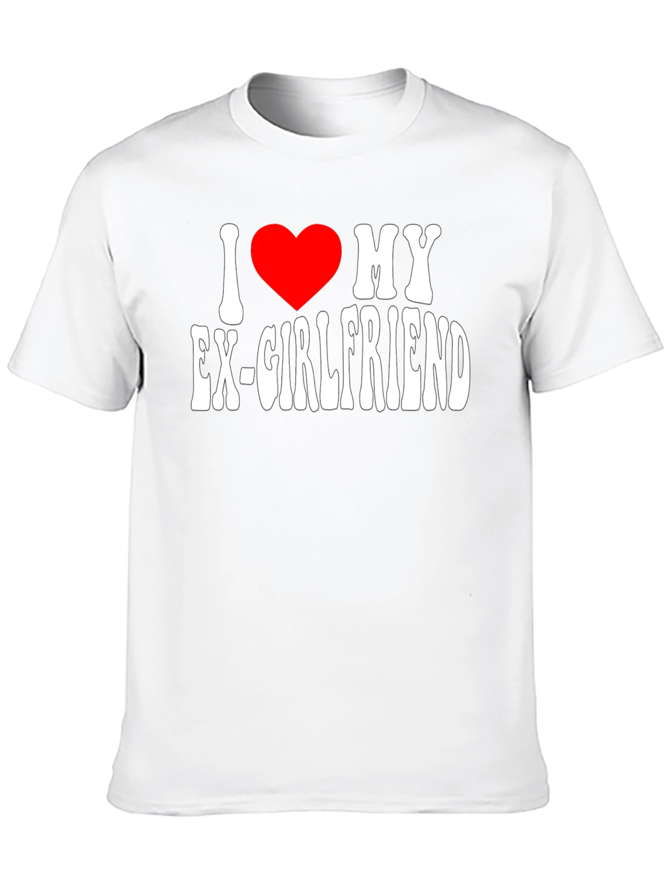 I Heart My Ex-Girlfriend Black T-Shirt