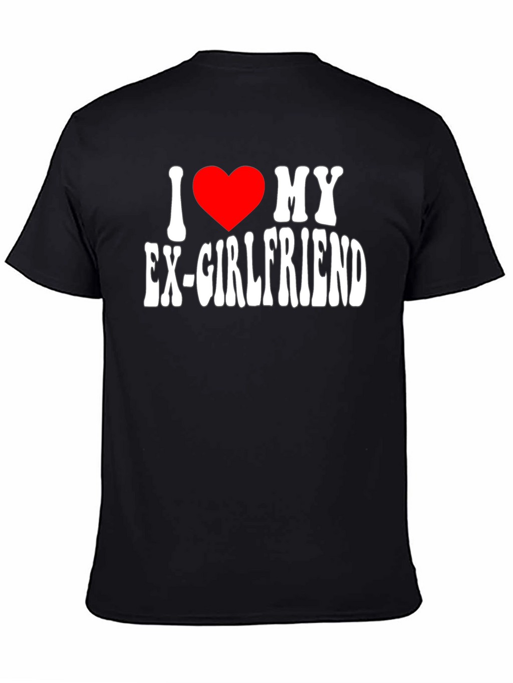 I Heart My Ex-Girlfriend Black T-Shirt