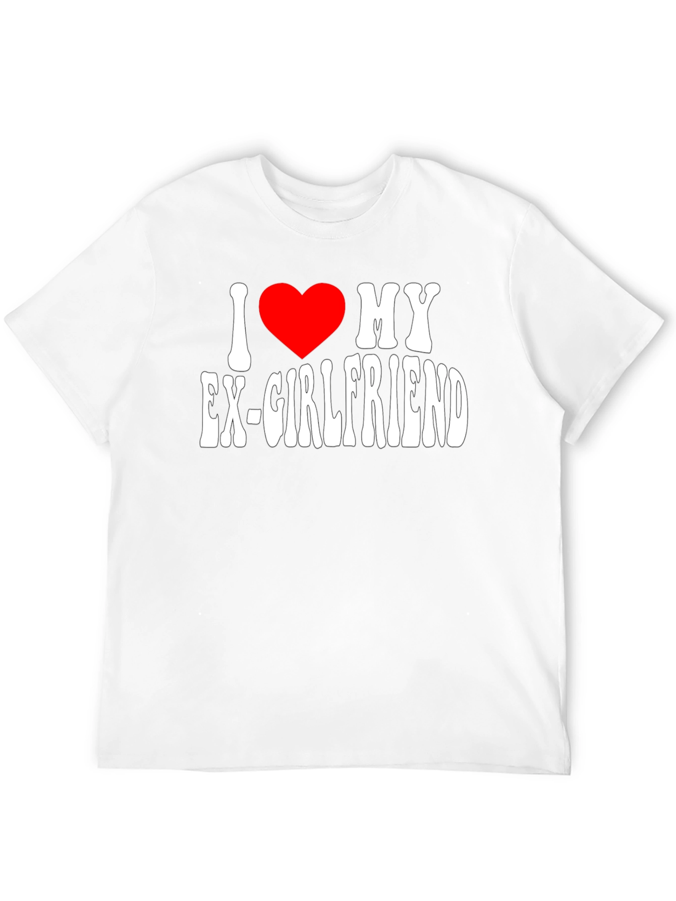 I Heart My Ex-Girlfriend Black T-Shirt