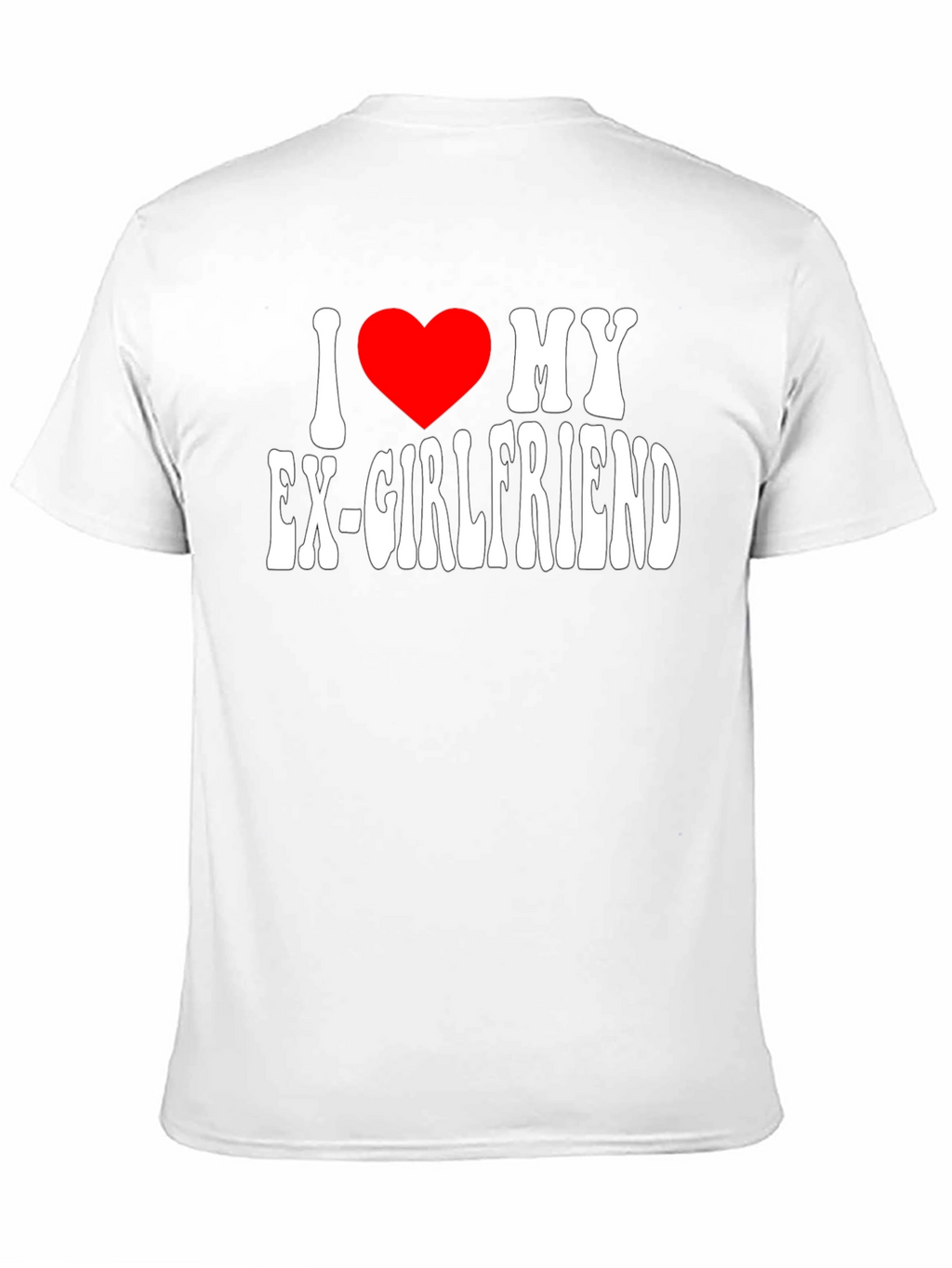 I Heart My Ex-Girlfriend Black T-Shirt