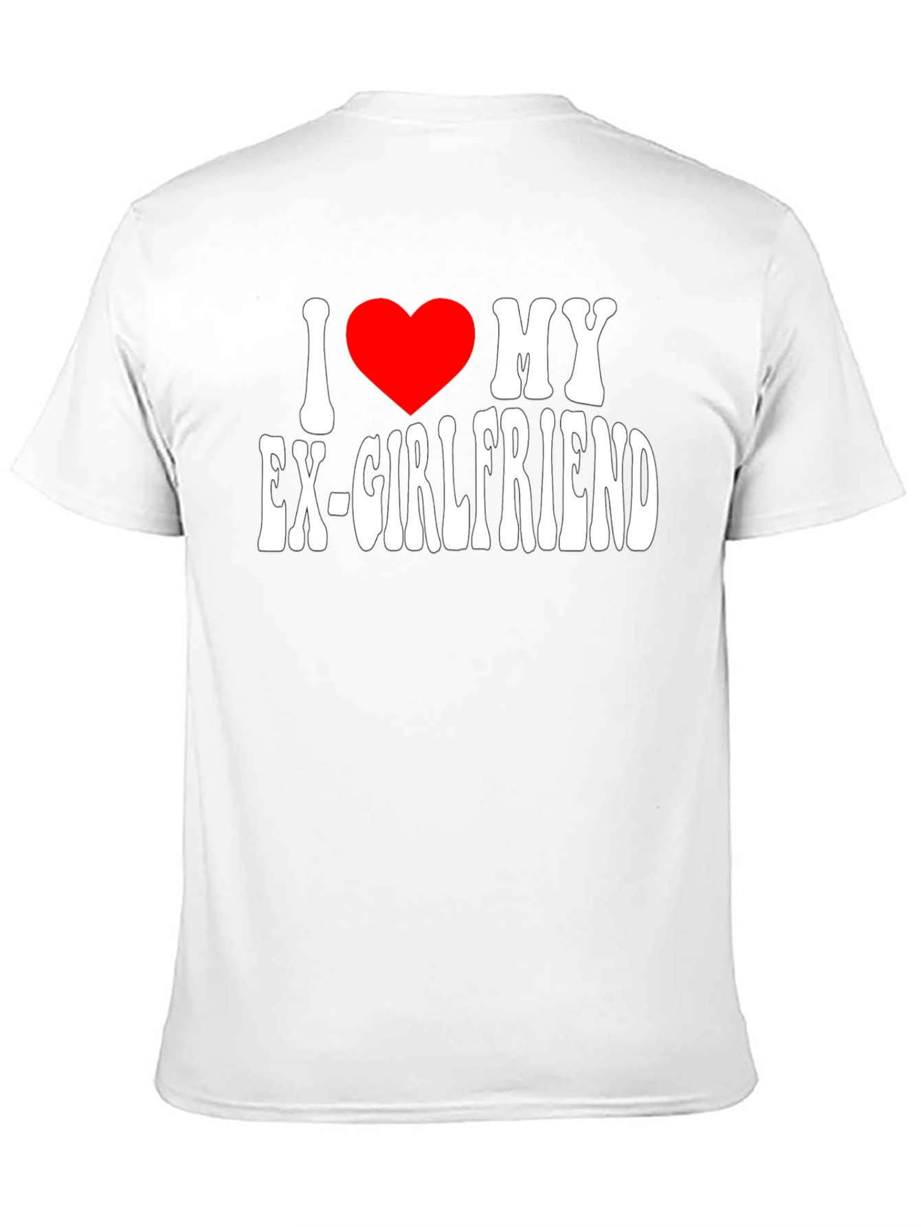 I Heart My Ex-Girlfriend Black T-Shirt