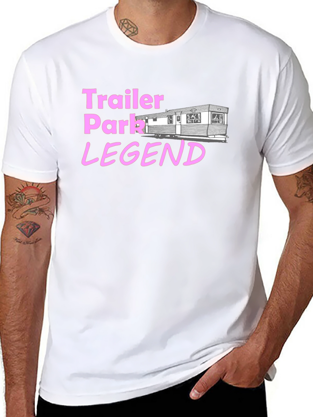 Trailer Park Legend T-Shirt - Novelty Graphic Tee