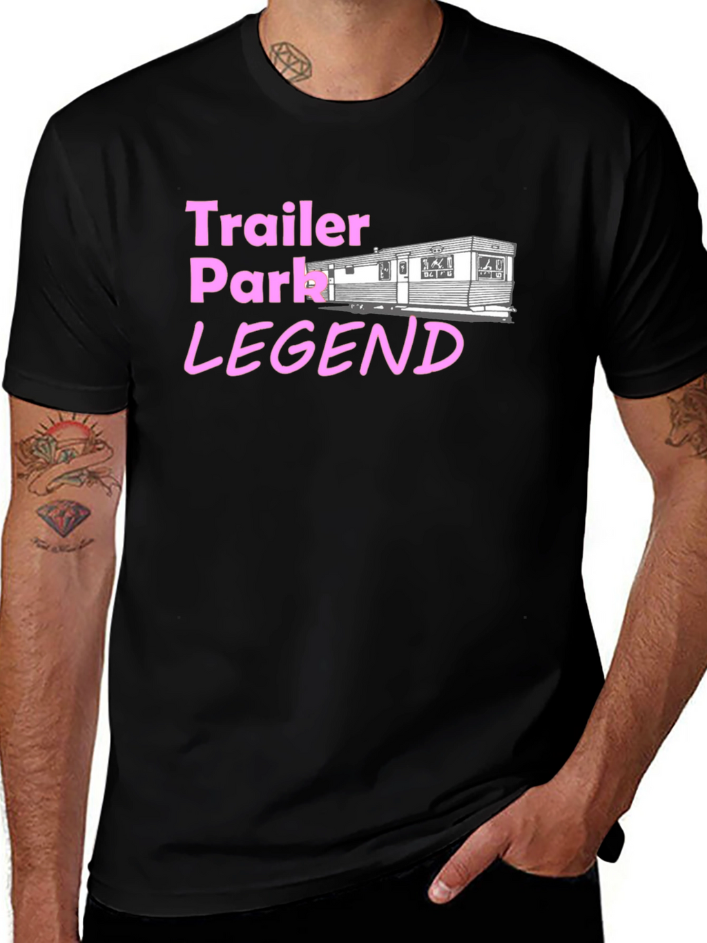 Trailer Park Legend T-Shirt - Novelty Graphic Tee