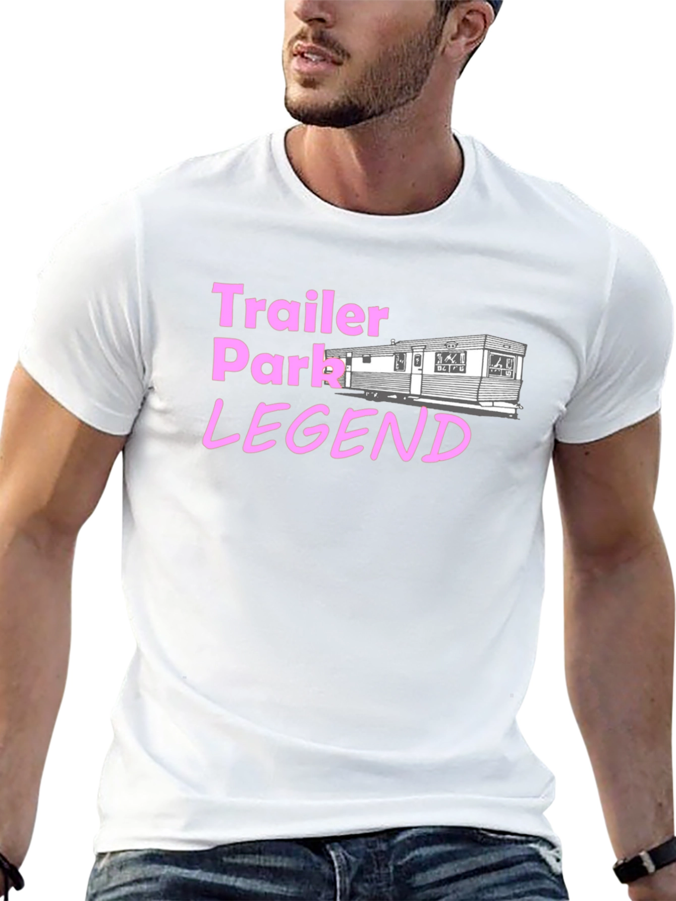 Trailer Park Legend T-Shirt - Novelty Graphic Tee