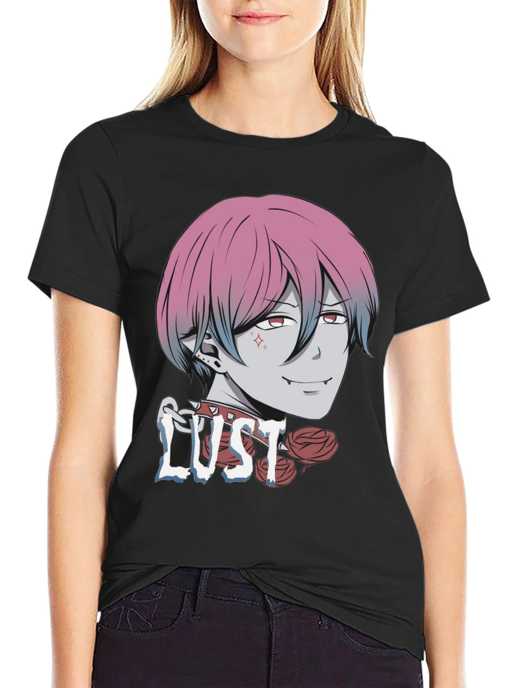 Lust Anime T-Shirt - Unique Graphic Tee