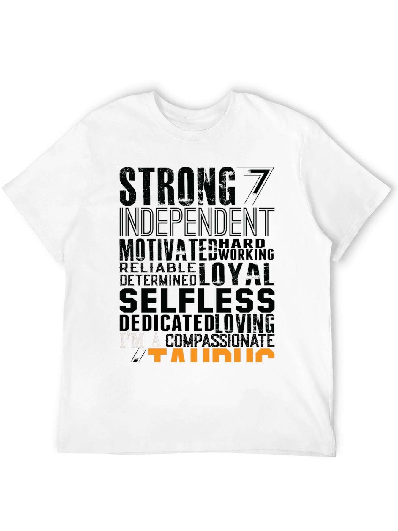 Taurus Zodiac Sign T-Shirt - Strong Loyal Selfless