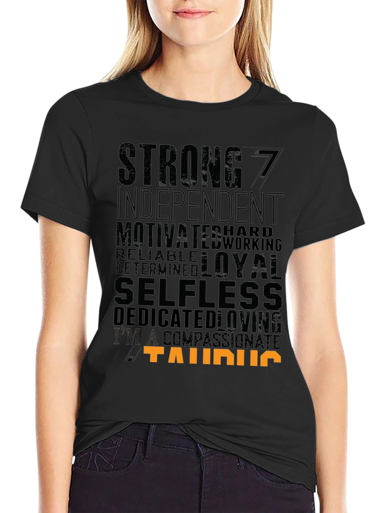 Taurus Zodiac Sign T-Shirt - Strong Loyal Selfless