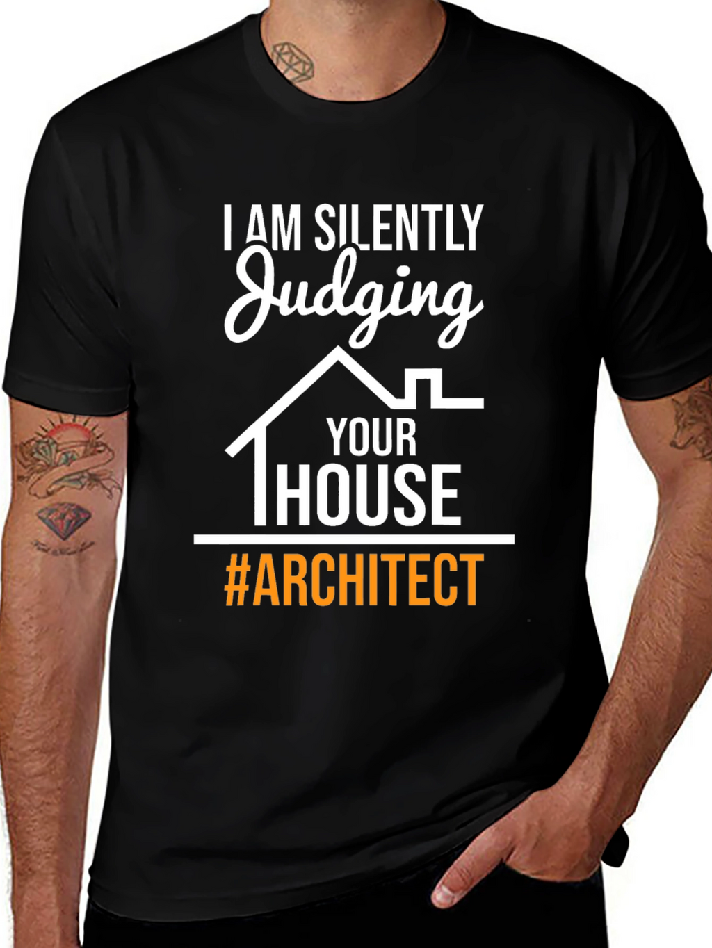 Judging Your House Architect T-Shirt
