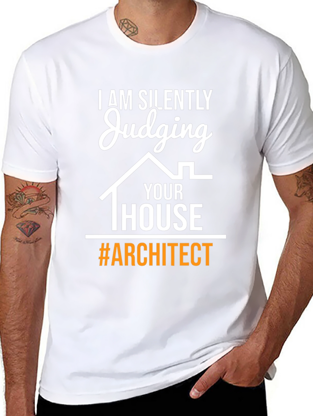 Judging Your House Architect T-Shirt