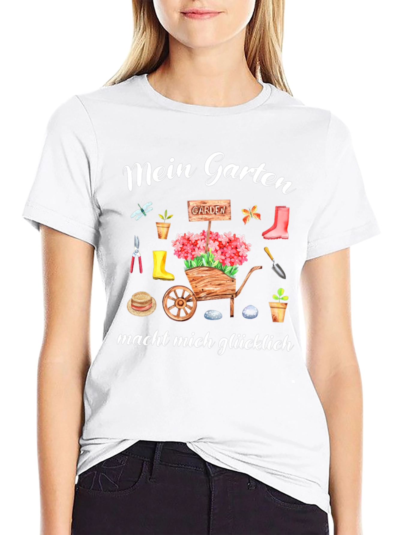 Gardening Lover T-Shirt - Mein Garten macht mich glücklich