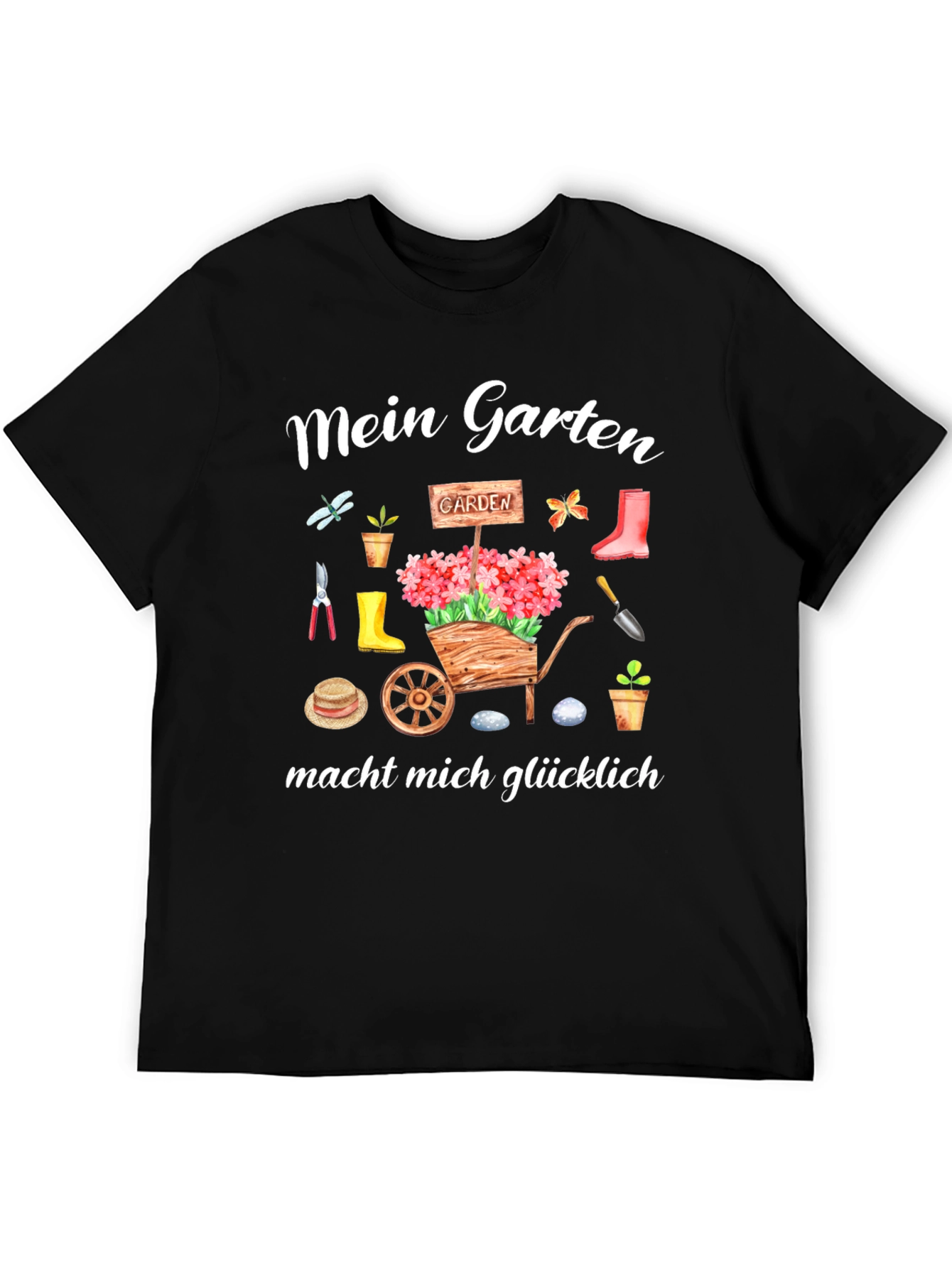 Gardening Lover T-Shirt - Mein Garten macht mich glücklich