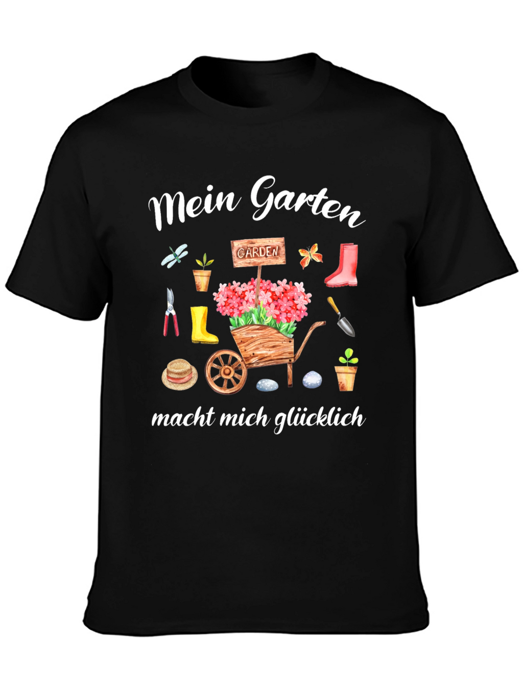 Gardening Lover T-Shirt - Mein Garten macht mich glücklich
