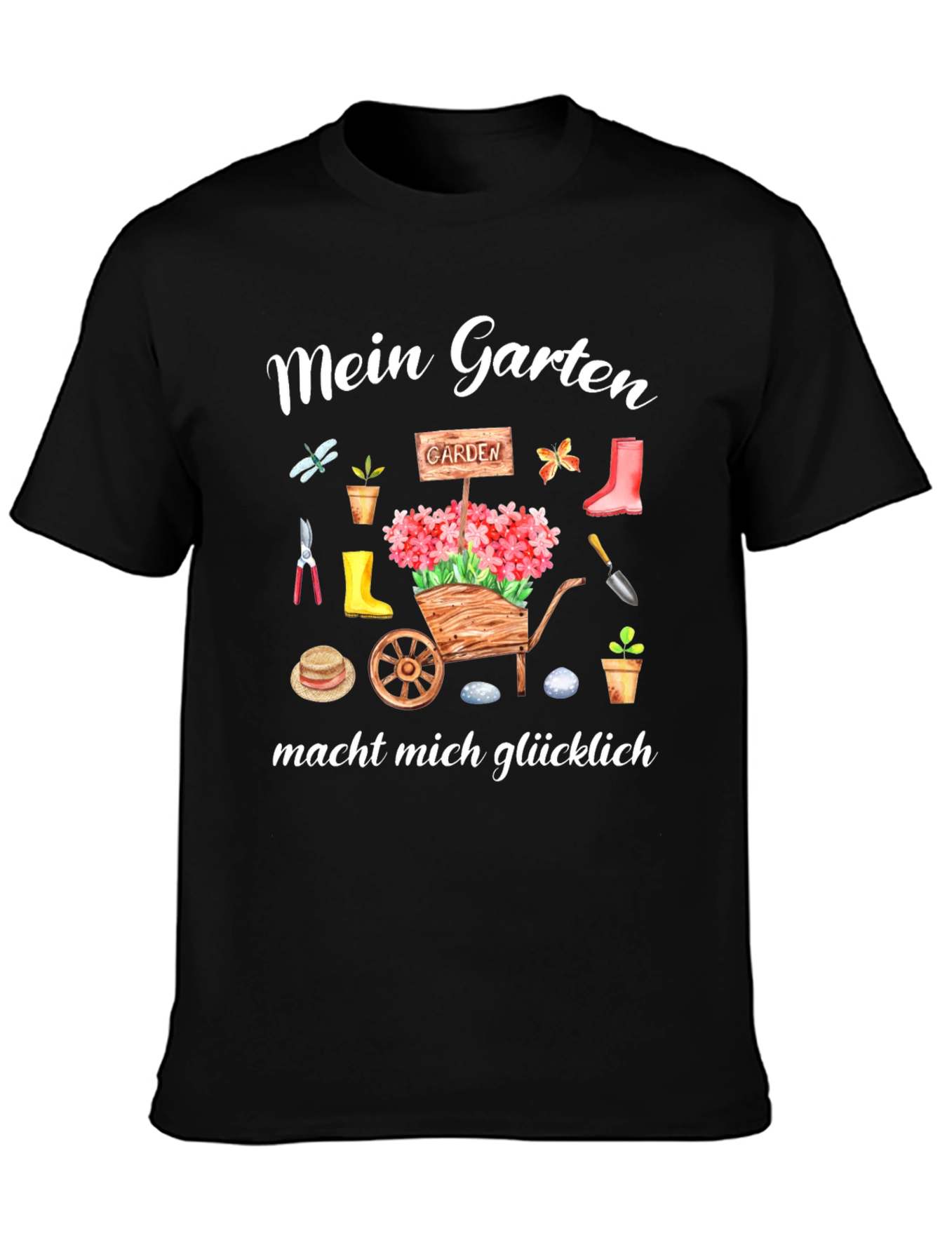 Gardening Lover T-Shirt - Mein Garten macht mich glücklich
