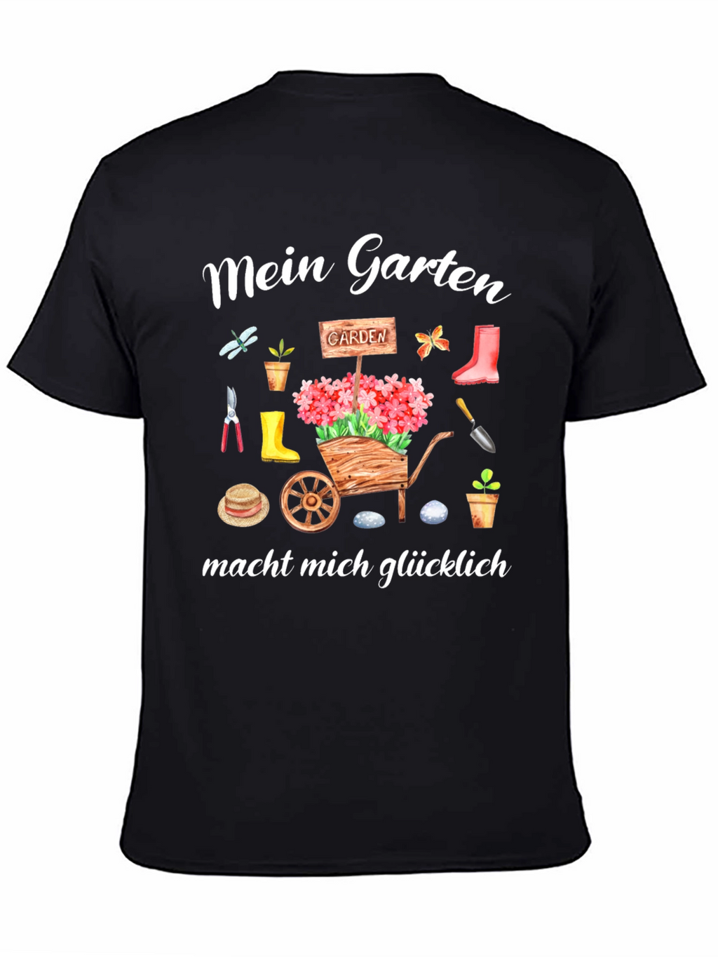Gardening Lover T-Shirt - Mein Garten macht mich glücklich