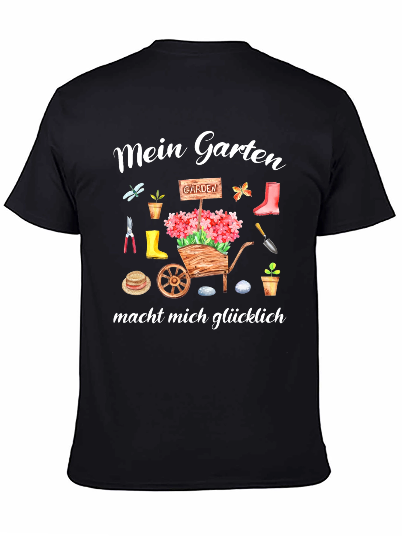Gardening Lover T-Shirt - Mein Garten macht mich glücklich