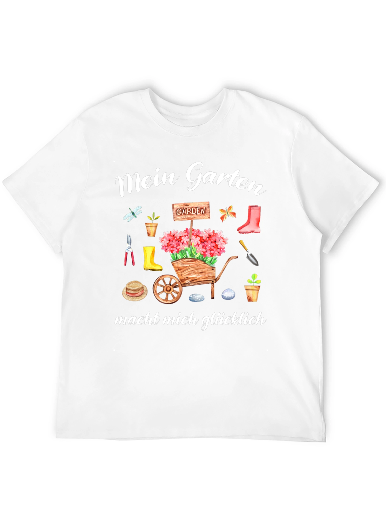 Gardening Lover T-Shirt - Mein Garten macht mich glücklich